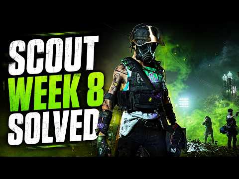ALL Week 8 Scout Solutions! Into the Dark Manhunt Guide | The Division 2