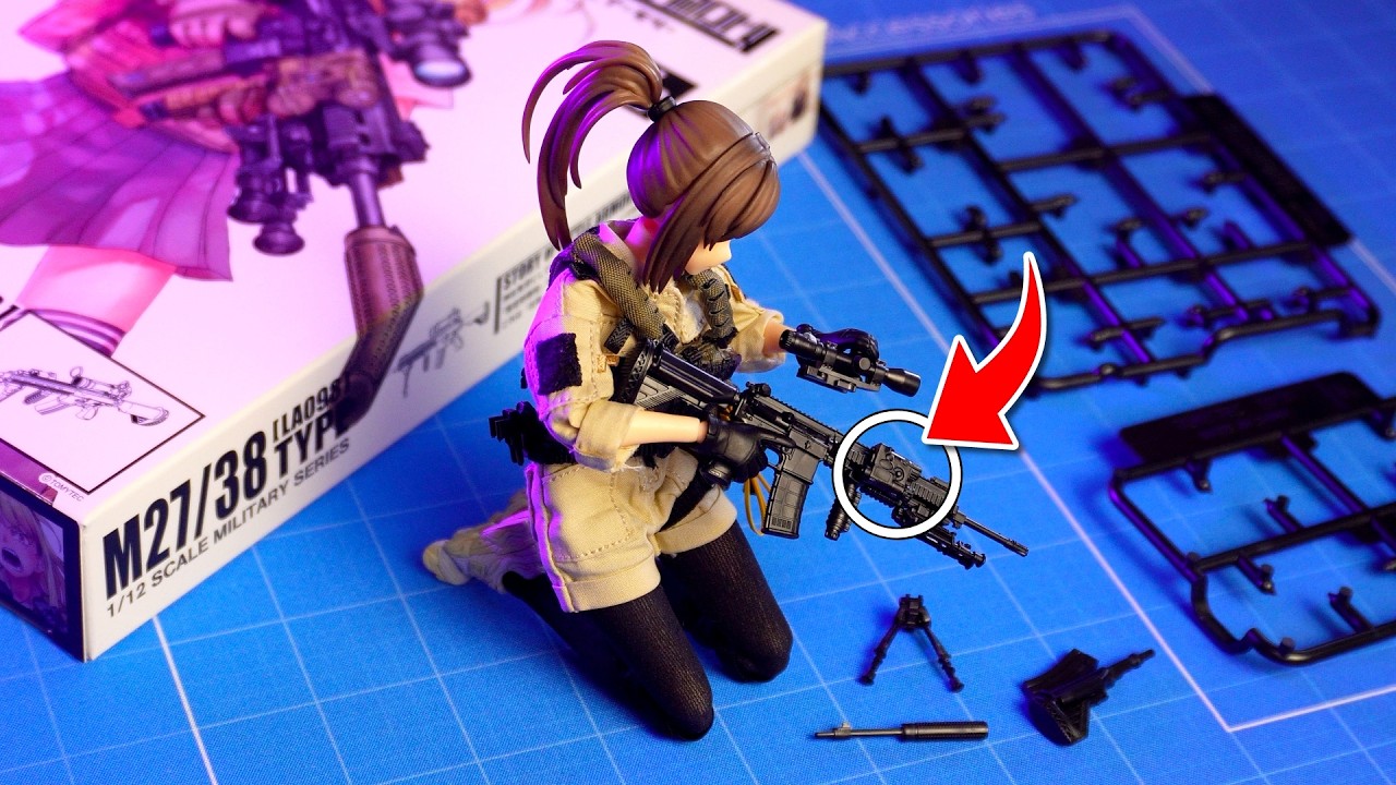 Plastic Model Weapons for JUST $12?!