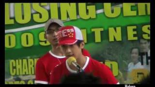 20090812 吳尊@Fitness Zone閉幕禮致詞