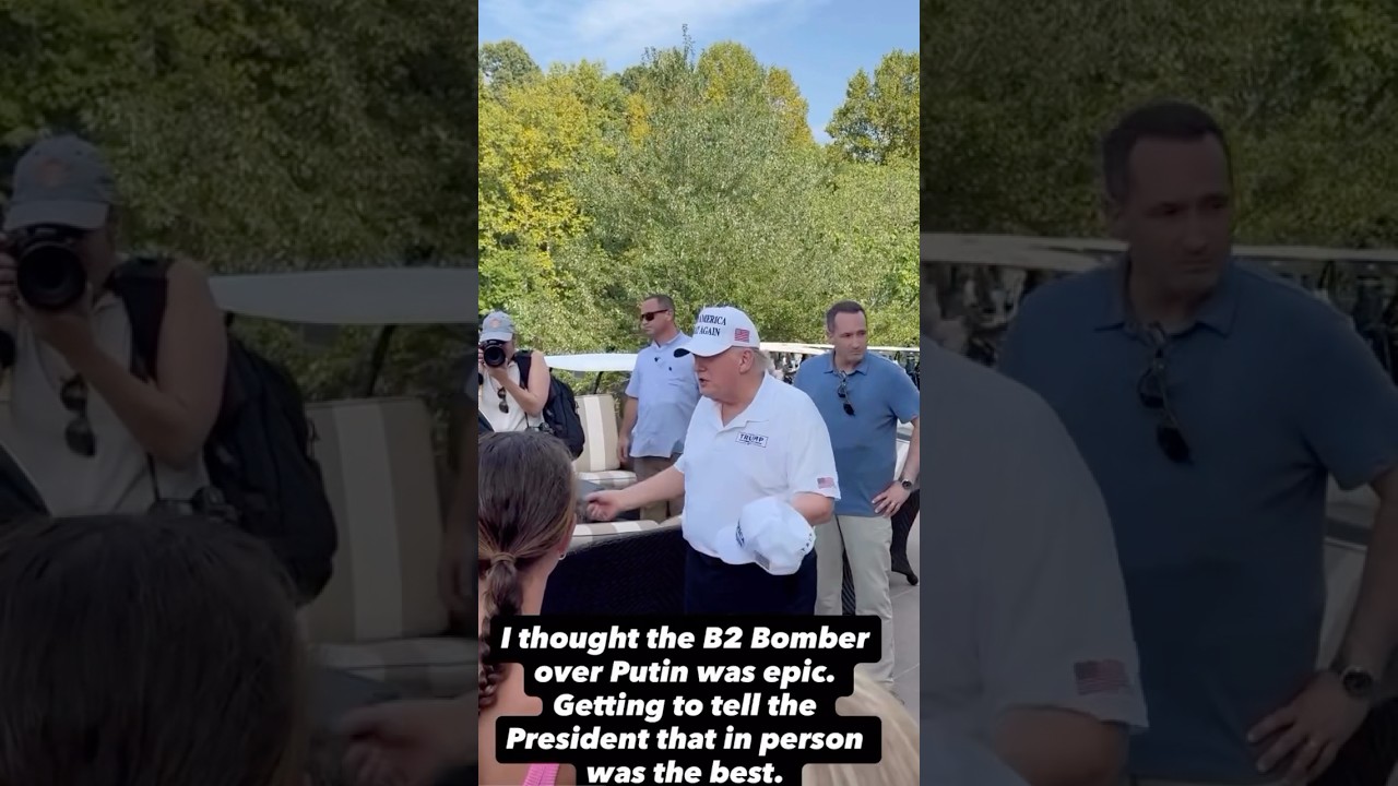 Президент Дональд Трамп в эти выходные в гольф-клубе Trump National Golf Club в Вашингтоне! 