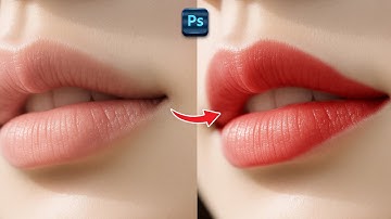Hoe je realistische lippenstift toevoegt in Adobe Photoshop