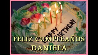 FELIZ CUMPLEAÑOS DANIELA 🎁 ESTAS SON LAS MAÑANITAS CON MARIACHI 💖