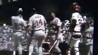 Gary Gaetti Deep Center Home Run Anaheim Stadium