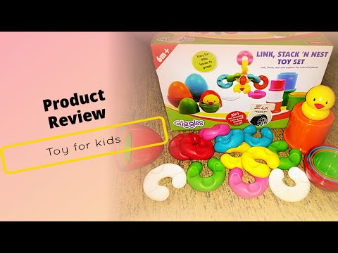 Link Stack N' Nest Toy set | kids toys | Amazon | Unboxing | Product Review | EP#8