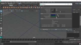 Maya   basics : Adjusting the Grid options