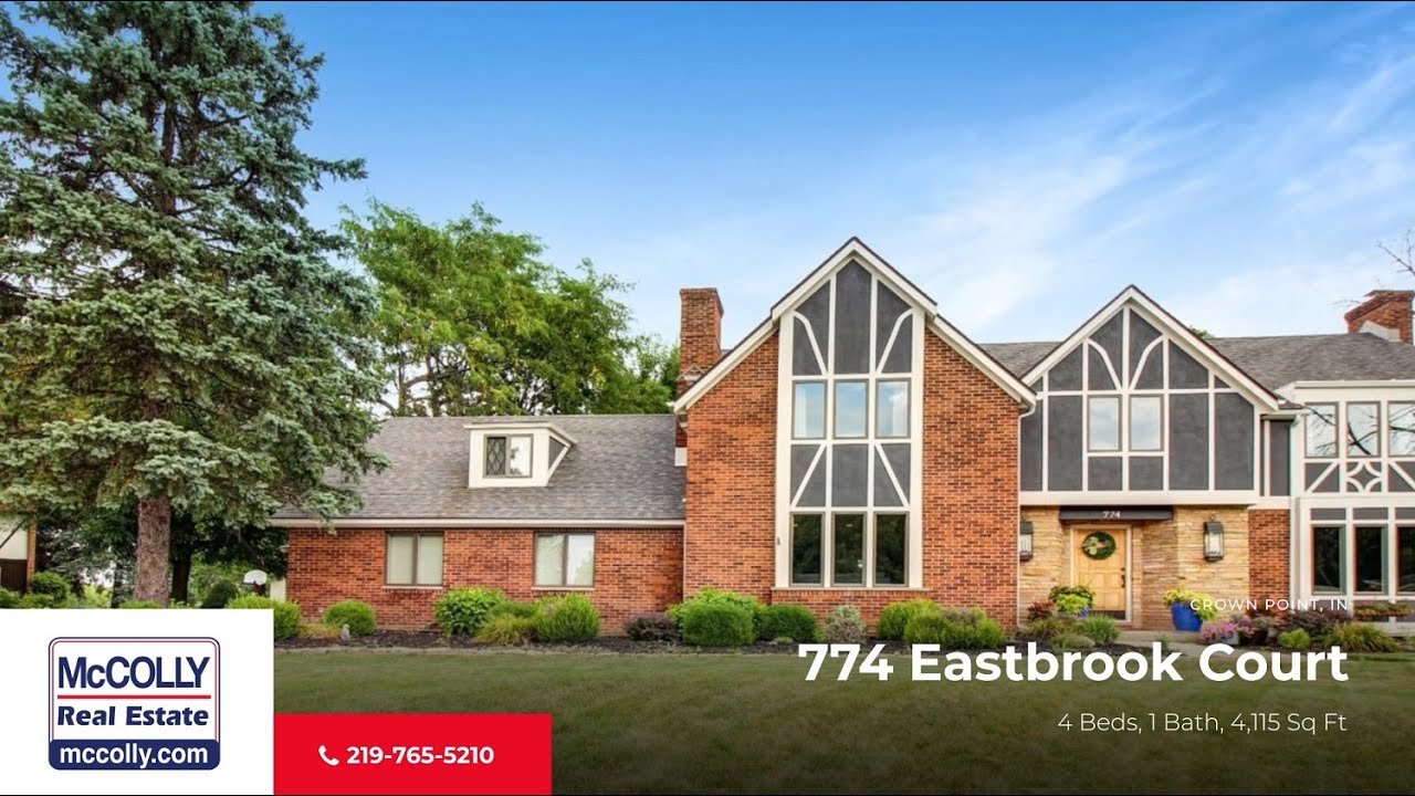 774 Eastbrook Court, Crown Point, IN MLS 479995 McColly YouTube
