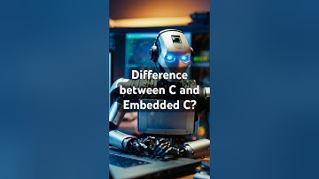 Difference between C and Embedded C