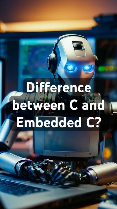 Difference between C and Embedded C - YouTube
