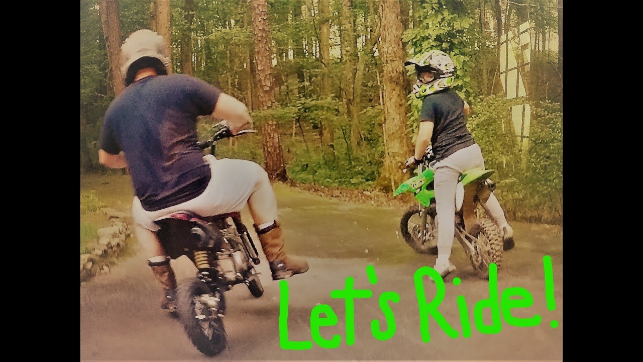 Download Kids riding dirt bikes with Dad. I'm better than him but ...