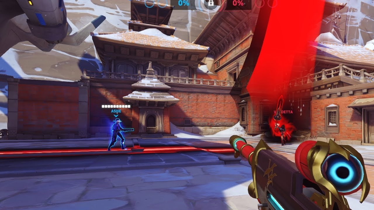 Overwatch Vendetta testing ult