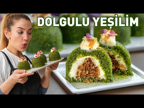 Dolgulu Yeşilim Tatlısı: Hem Göze Hem Damağa Hitap Eden Tarif! 💚