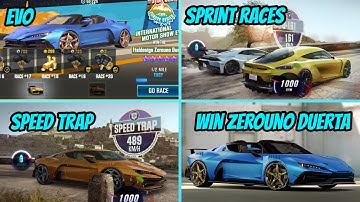 CSR 2 | International Motorshow Evo | Times to Beat, Sprint, Speed Trap & Tunes | Europe Series