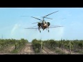 Ka-26 spraying vineyard [HD]