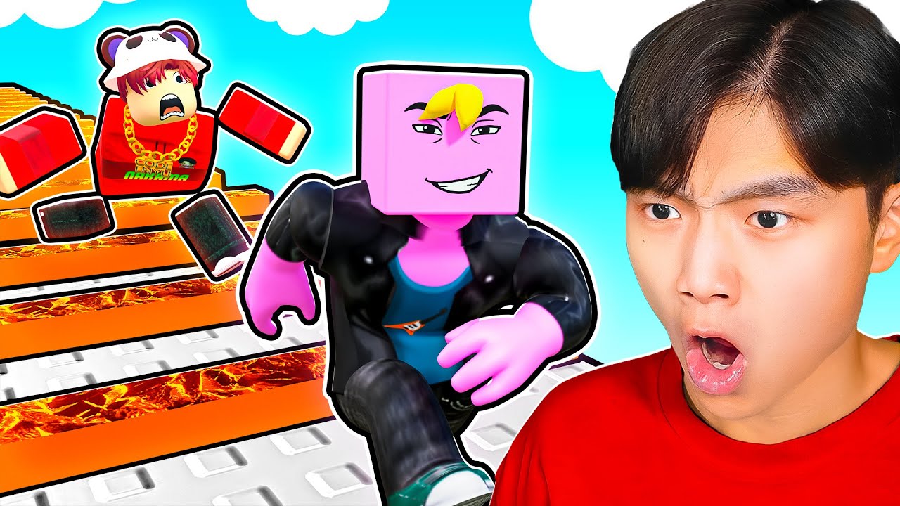 We Raced in Roblox’s Hardest Game