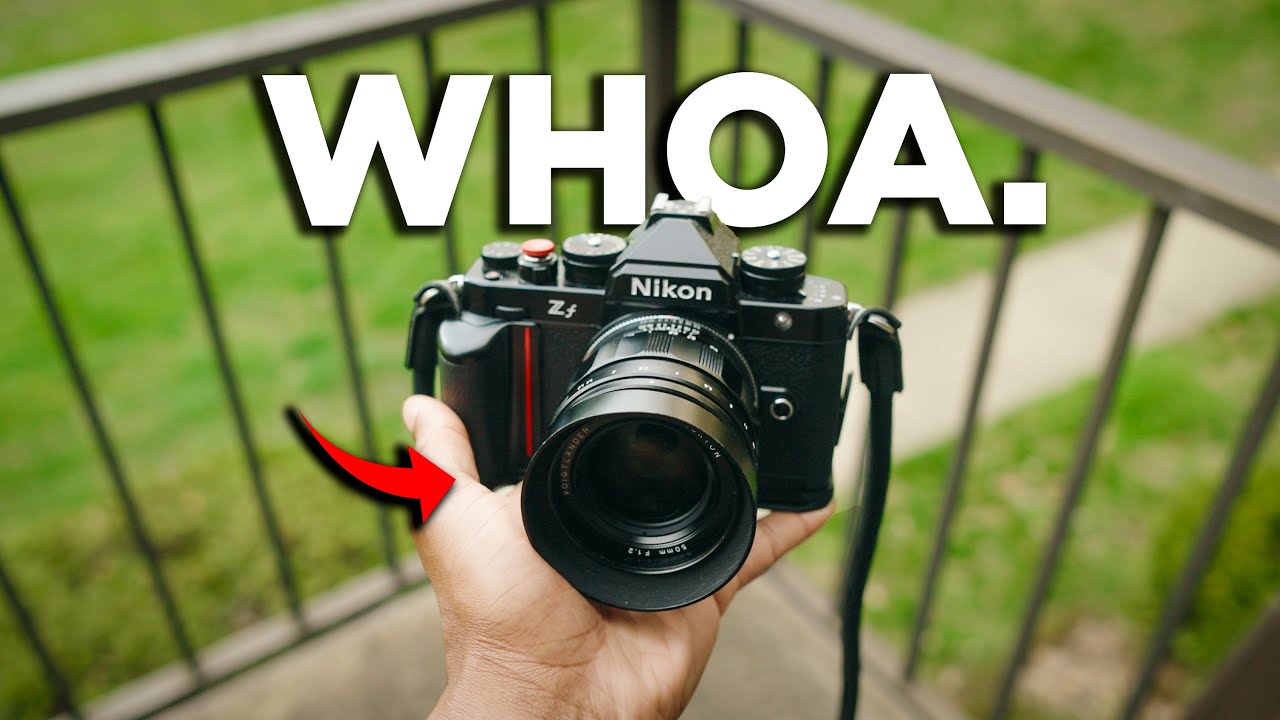 The PERFECT LENS for the Nikon ZF | Voigtlander 50mm F1.2 Nokton