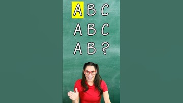 Can you complete the Letter Pattern? Learning patterns for Kids #shorts #letters #patterns