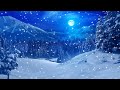 🌌 Winter Sleep Music - Snow Scene Relaxing Piano Music - Best Meditation Study Spa Yoga Music #15