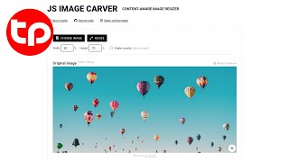 JS Image Carver, redimensiona imagens automaticamente