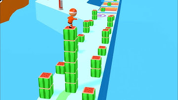 Cube Surfer 🌈🔥🥰 MAX LEVELS All Levels Gameplay Walkthrough Android, iOS NEW UPDATE!!