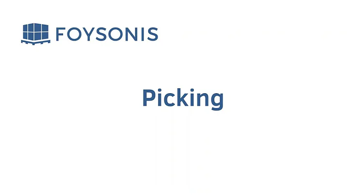 Picking   in Foysonis WMS