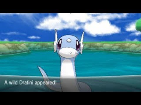 Pokemon X And Y Where To Find Dratini Youtube