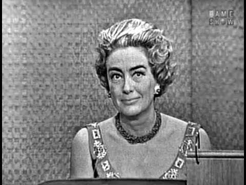 What's My Line? - Joan Crawford; Tony Randall [panel] (Oct 14, 1962)