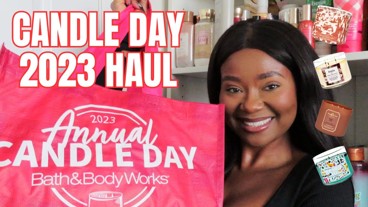 🕯️ BATH AND BODY WORKS CANDLE DAY 2023 HAUL! - YouTube