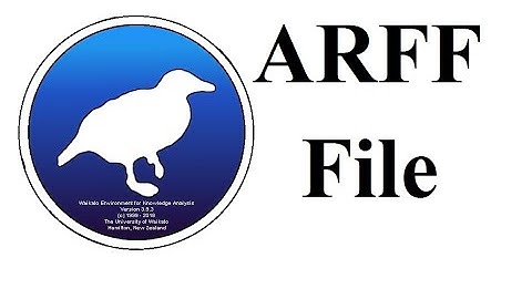 Weka Lesson#1 How to create ARFF file  With Different Types of Attributes