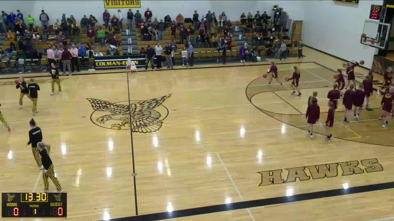 Colman Egan Vs Deubrook Varsity Mens Basketball YouTube
