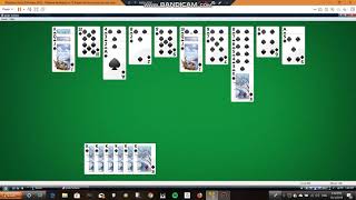 Spider Solitaire game won from Windows Vista (SP2)