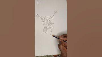 How to Draw:SPONGEBOB SQUAREPANTS#drawing #animeeart #viral #art #drawingtechniques #spongebob