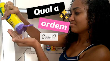 O que vem primeiro o condicionador ou a hidratação?