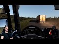 ETS 2 | HEX сервер для конвоя на 128 человек 24/7 | карта HEXMAP | Snowy Moon | Moza R5