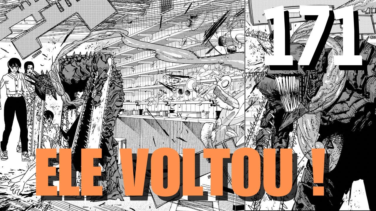 O HERÓI DO INFERNO VOLTOU (IN)FELIZMENTE - CHAINSAW MAN 171 - YouTube