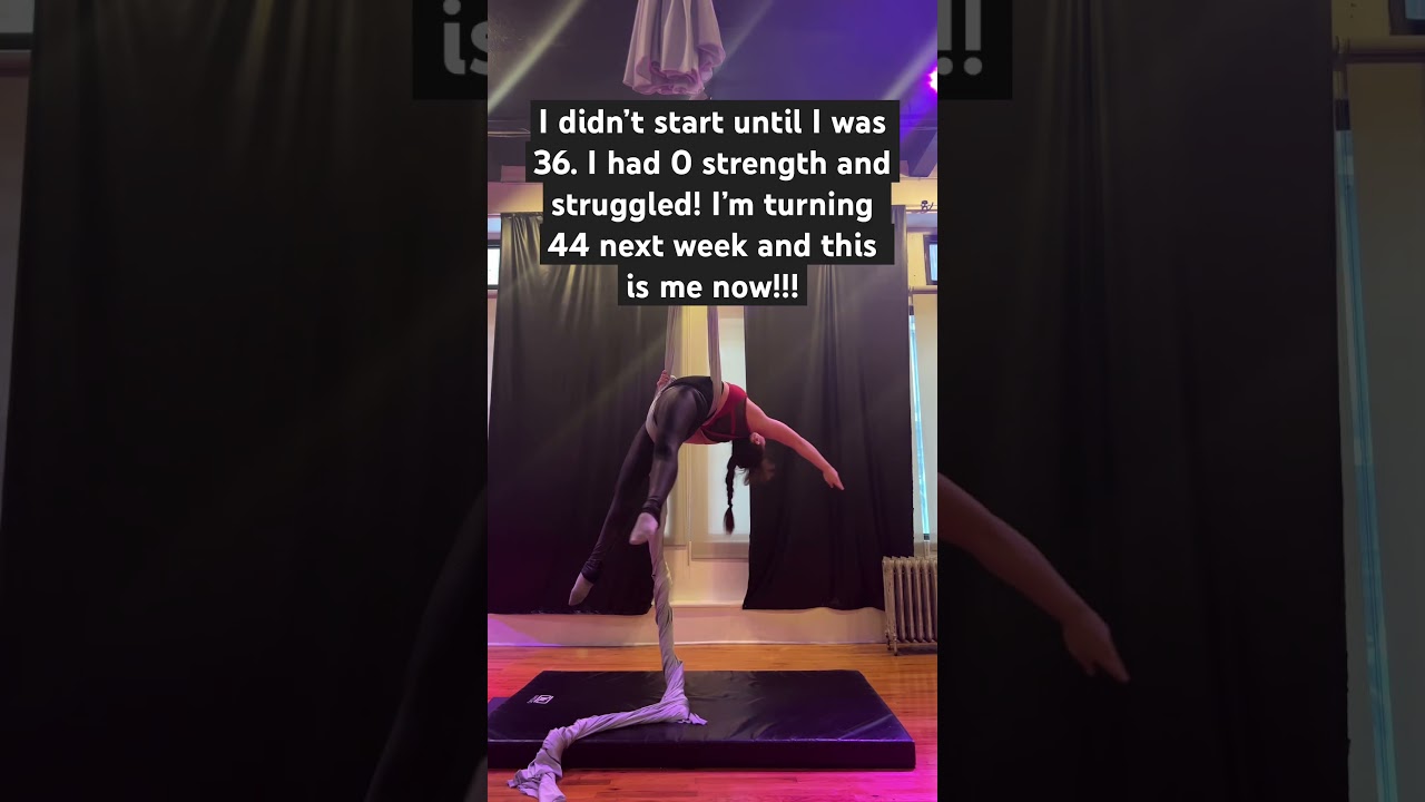 It’s never too late to train AERIAL! 