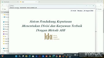 Demo Program Aplikasi Tugas Akhir Unindra - Hotria Nopianti - 201843501376