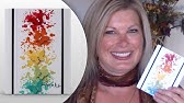 Stampin' Up! Bitty Butterfly Rainbow Card - YouTube