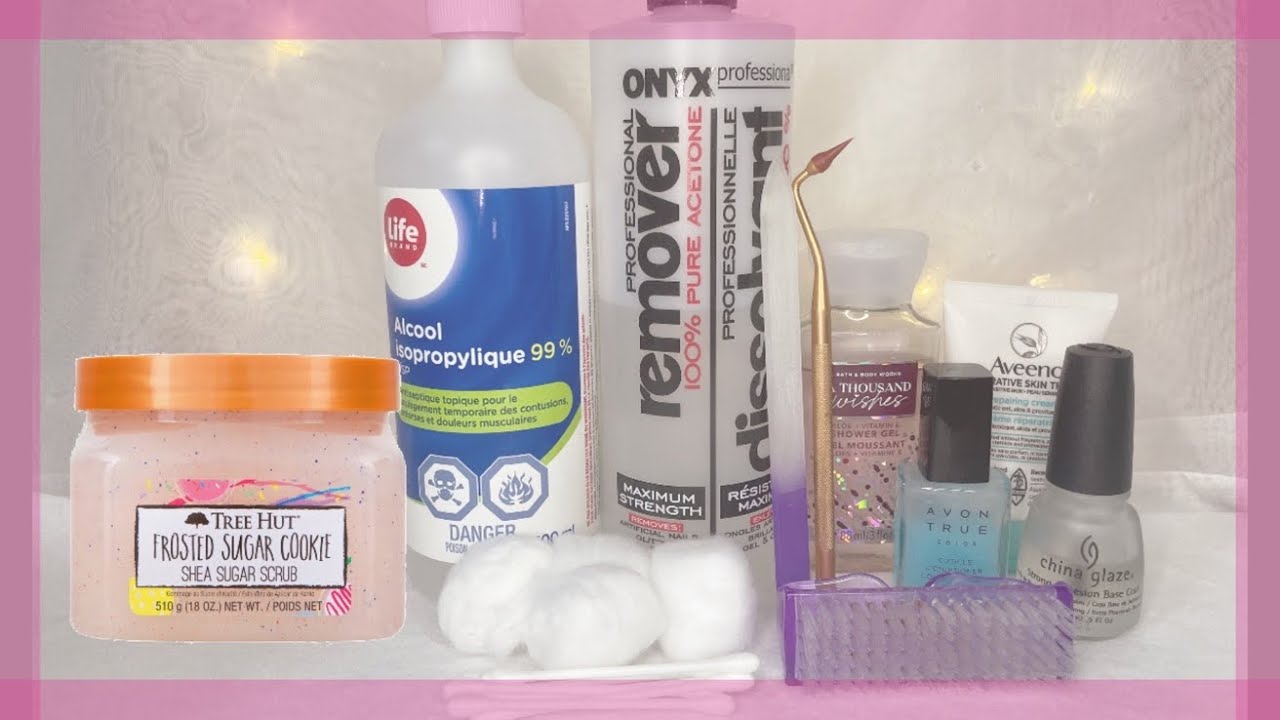 How to Prepare Nails for an At Home Manicure 💖💅🏽 YouTube