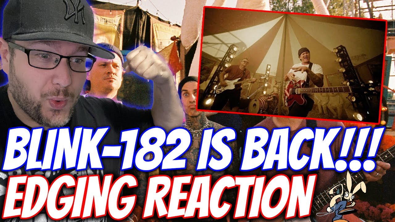 FIRST TIME HEARING "EDGING" BY BLINK-182! 