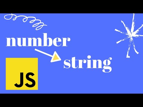 Convert number to string | JavaScript