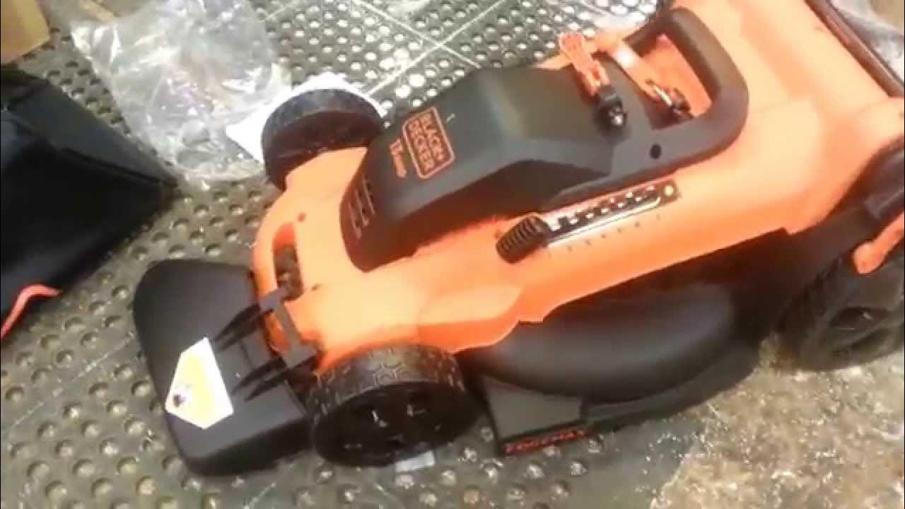 BLACK & DECKER 13 AMP 20 CORDED LAWNMOWER MM2000 