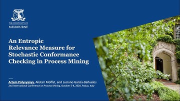 An Entropic Relevance Measure for Stochastic Conformance Checking in Process Mining