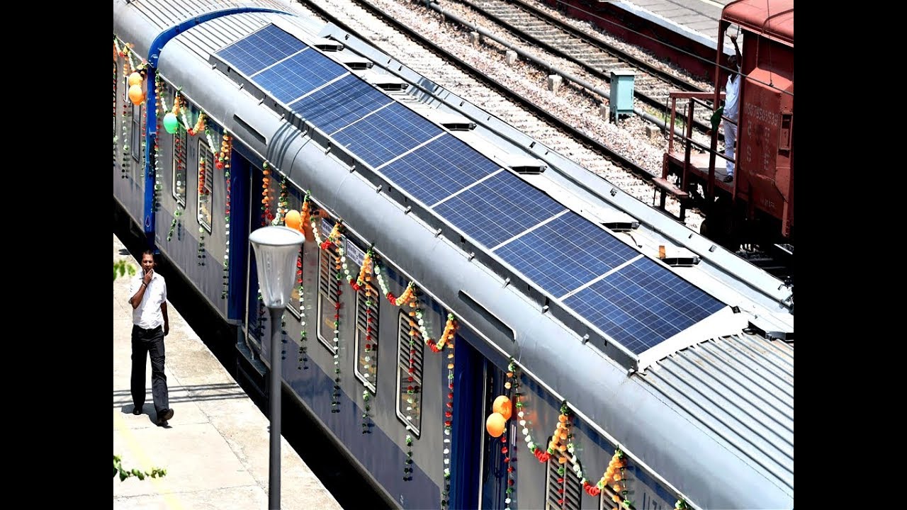 Indian Trains Begin to Solar Power Coaches | BarefootMedia