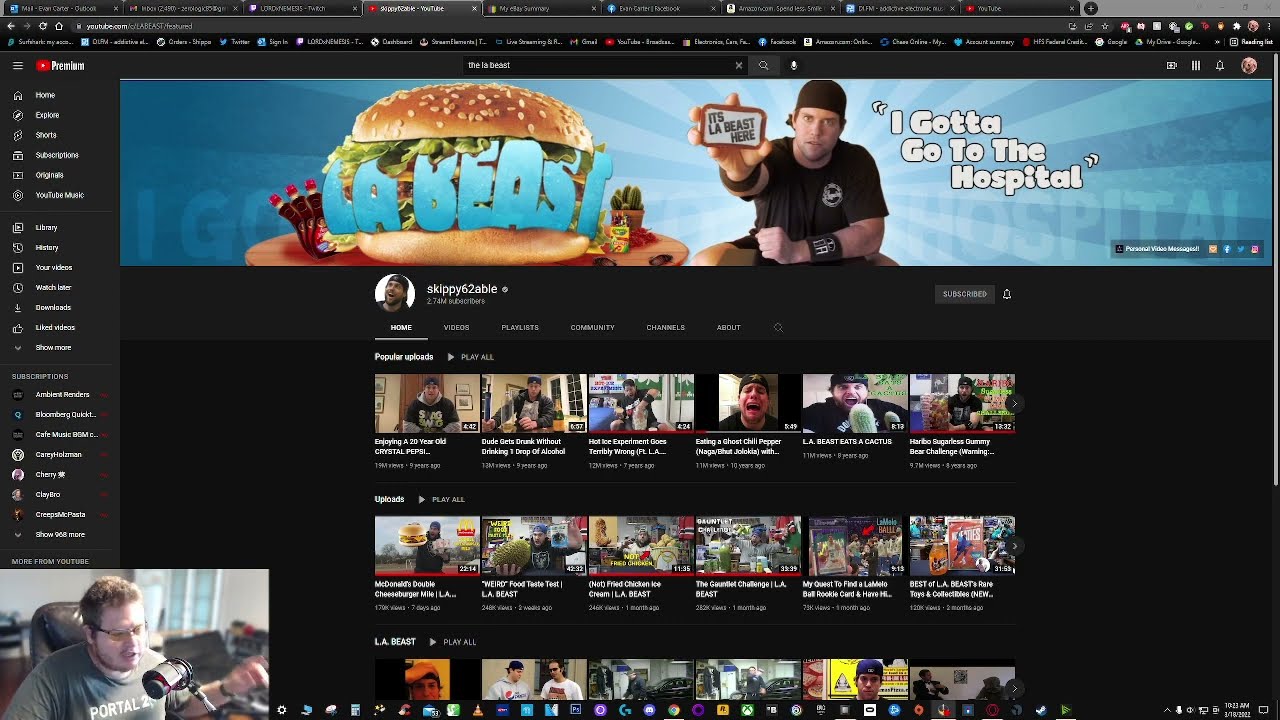 AMC: SHARE THIS VIDEO WITH THE L.A. BEAST - THE AMC 1LB POPCORN CHALLENGE