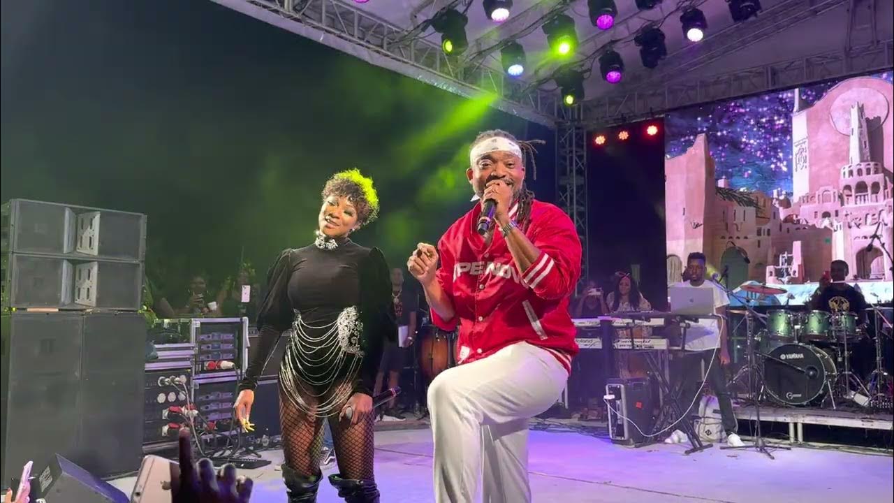 Machel Montano x Patrice Roberts perform “Like Yuhself”at I am Woman concert Machel Montano x Patrice Roberts perform “Like Yuhself”at I am Woman concert