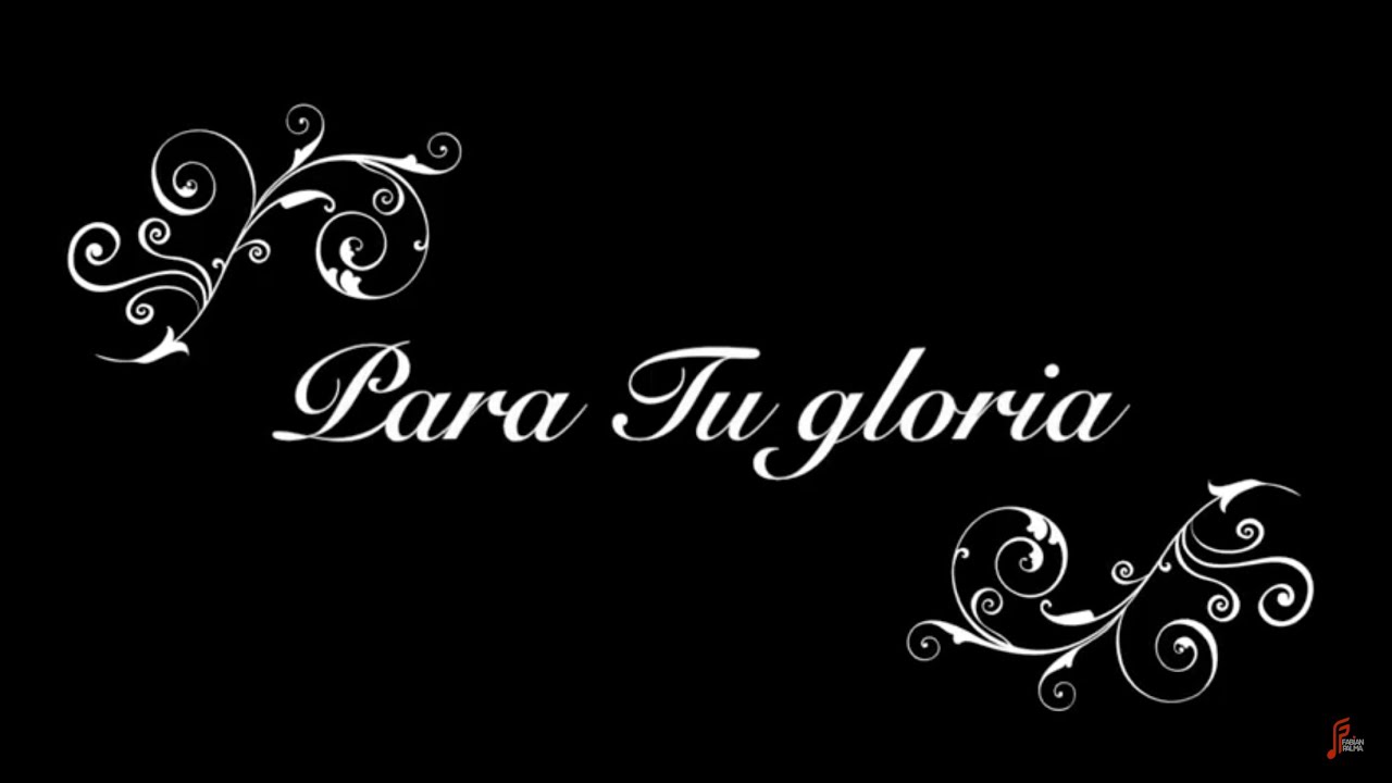 Para Tu Gloria - Contando una Canción - Fabian Palma