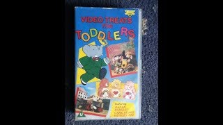 Original Vhs Opening Video Treats For Toddlers Uk Retail Tape