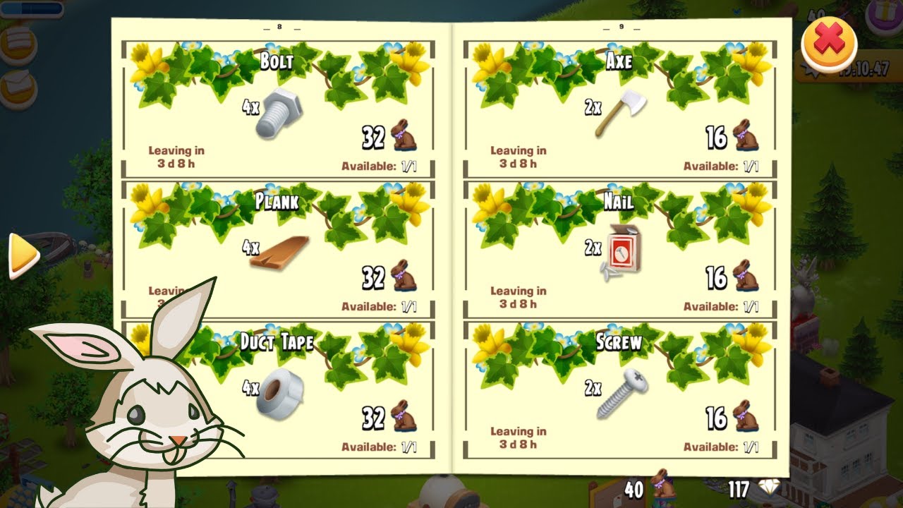 CHOCOLATE BUNNIES?! 🍫🐰 | Hay Day Gameplay Level 20