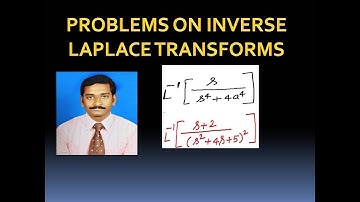 18. INVERSE LAPLACE TRANSFORMATIONS USING PARTIAL FRACTIONS