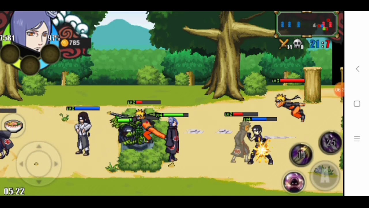 Download Naruto Senki V1.22 Full Karakter Download game